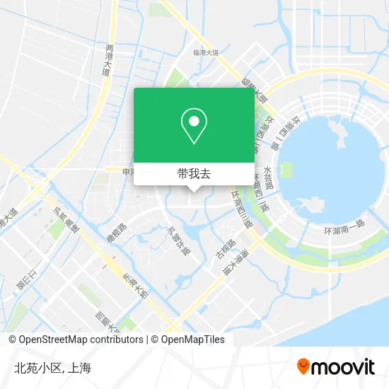 北苑小区地图