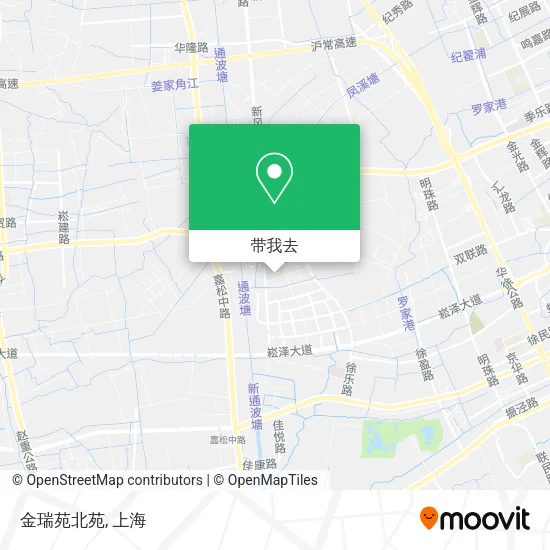 金瑞苑北苑地图