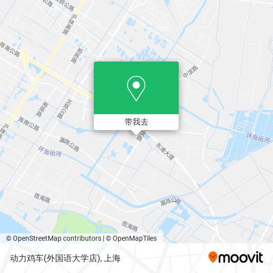 动力鸡车(外国语大学店)地图