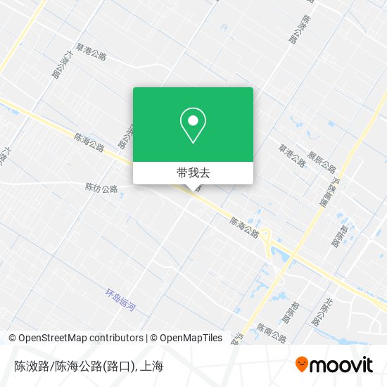 陈滧路/陈海公路(路口)地图