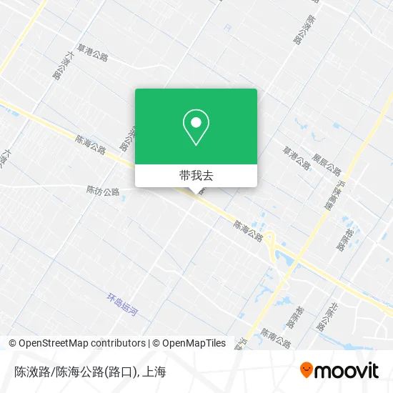 陈滧路/陈海公路(路口)地图