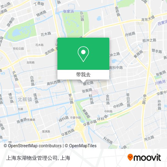 上海东湖物业管理公司地图