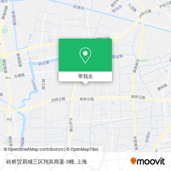 砖桥贸易城三区翔其商厦-3幢地图