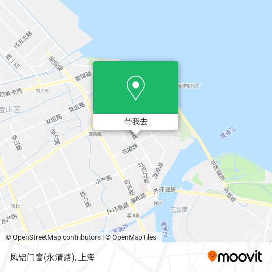 凤铝门窗(永清路)地图