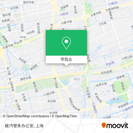 横沔警务办公室地图