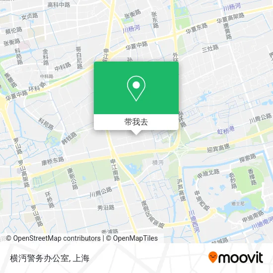 横沔警务办公室地图