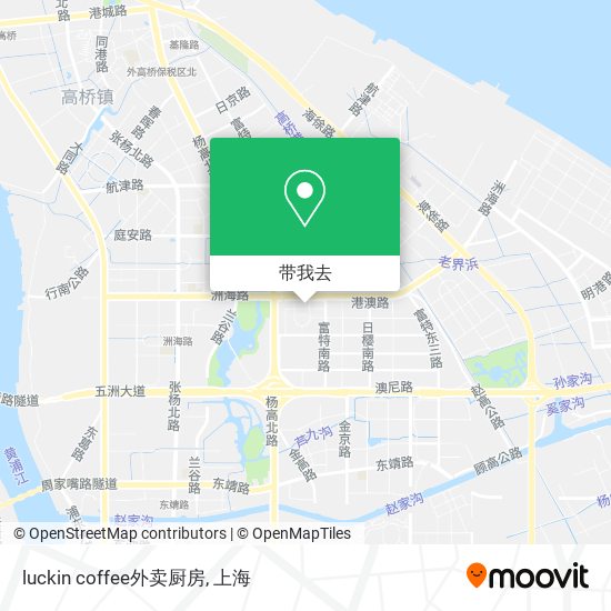 luckin  coffee外卖厨房地图