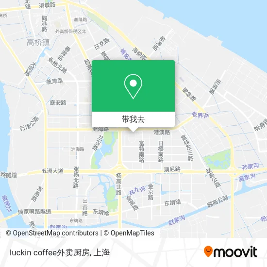 luckin  coffee外卖厨房地图
