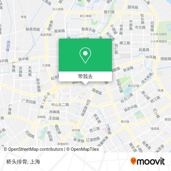 桥头排骨地图