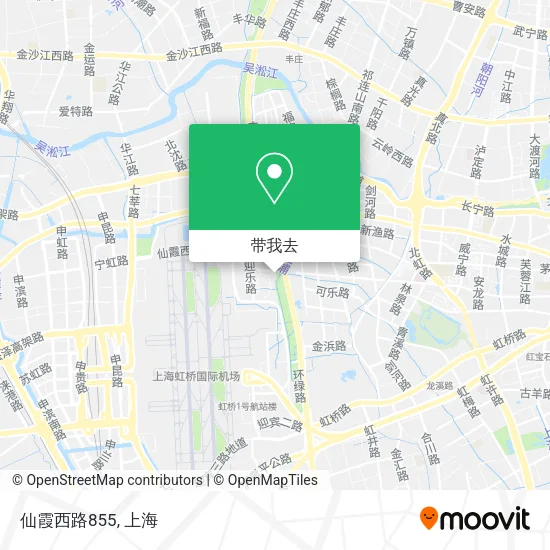 仙霞西路855地图