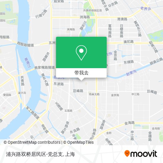 浦兴路双桥居民区-党总支地图