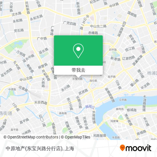 中原地产(东宝兴路分行店)地图