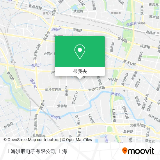 上海洪股电子有限公司地图
