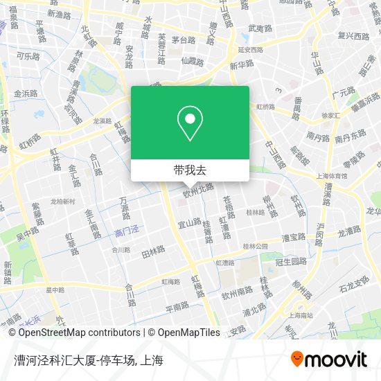 漕河泾科汇大厦-停车场地图