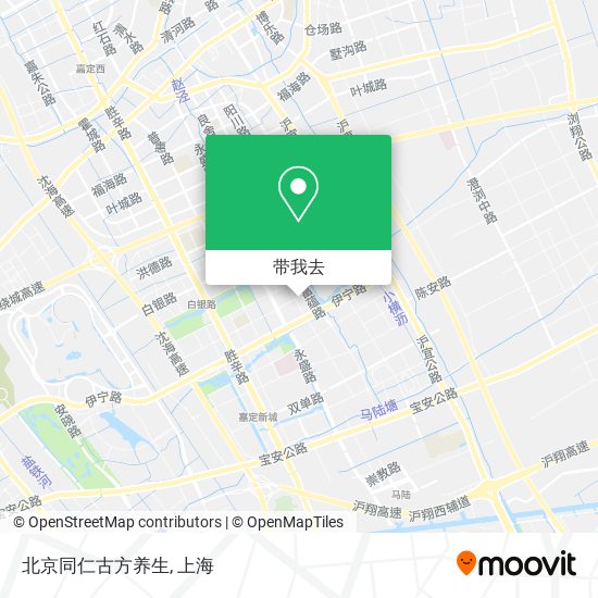 北京同仁古方养生地图