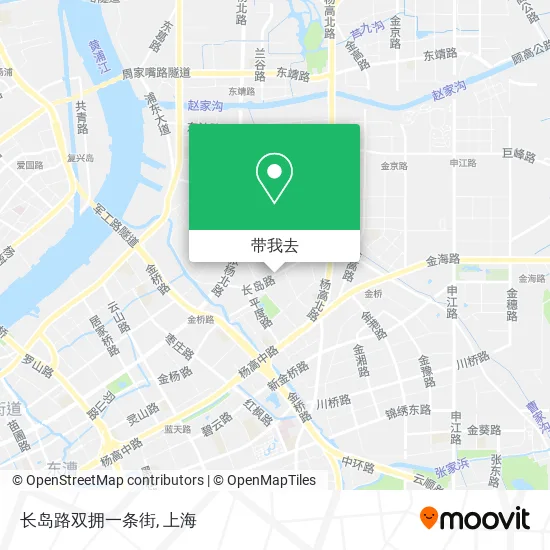 长岛路双拥一条街地图
