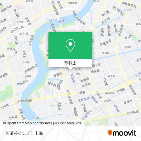 长清苑-北二门地图