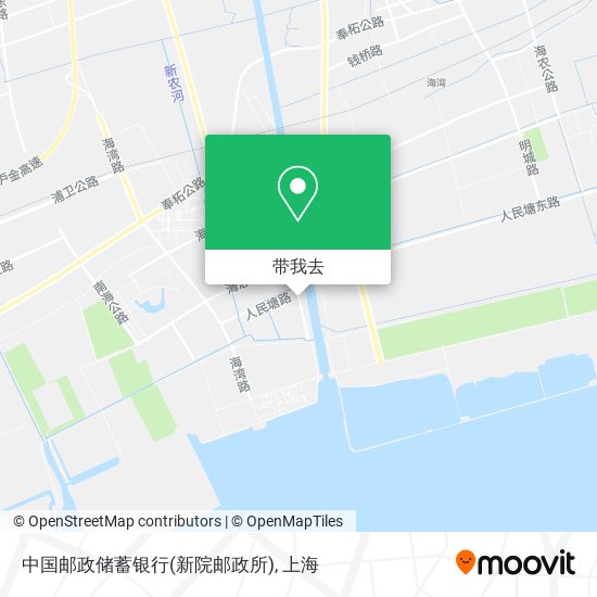 中国邮政储蓄银行(新院邮政所)地图