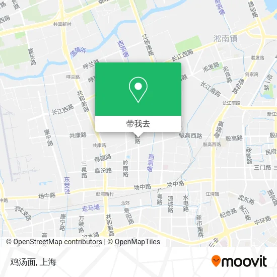 鸡汤面地图