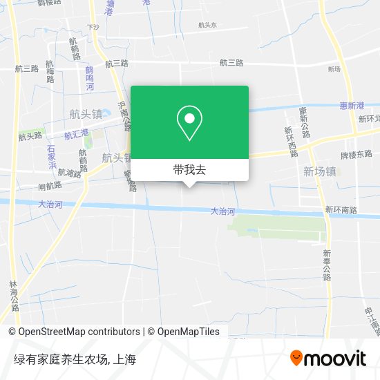 绿有家庭养生农场地图