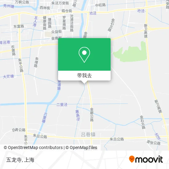 五龙寺地图