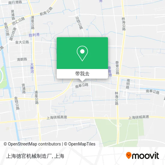 上海德官机械制造厂地图