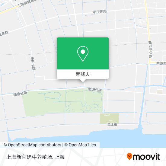 上海新官奶牛养殖场地图