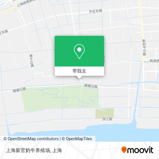 上海新官奶牛养殖场地图