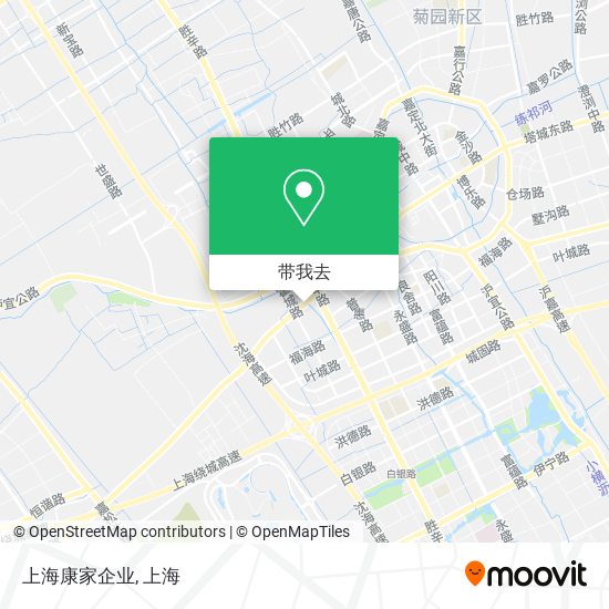 上海康家企业地图