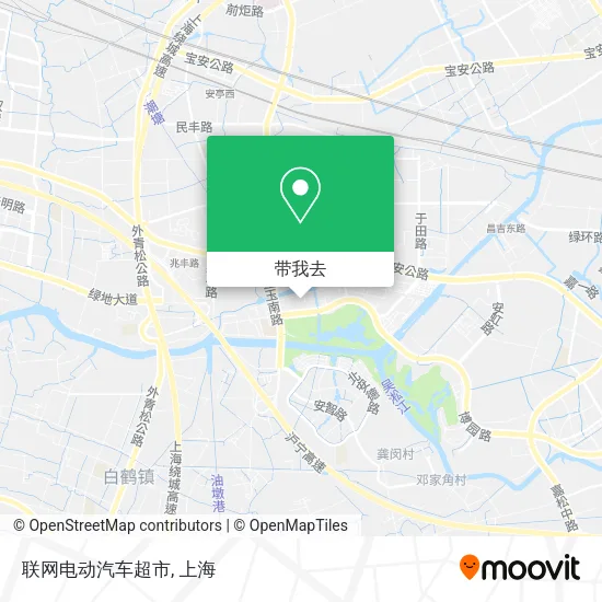 联网电动汽车超市地图