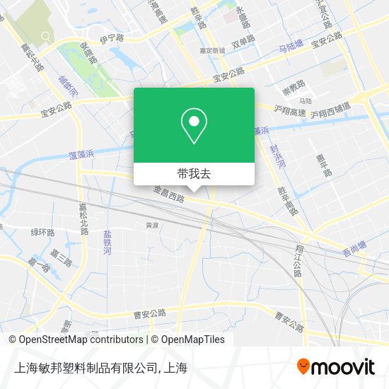 上海敏邦塑料制品有限公司地图
