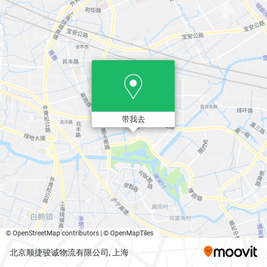 北京顺捷骏诚物流有限公司地图