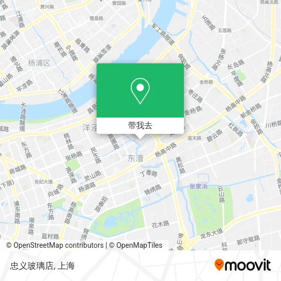 忠义玻璃店地图