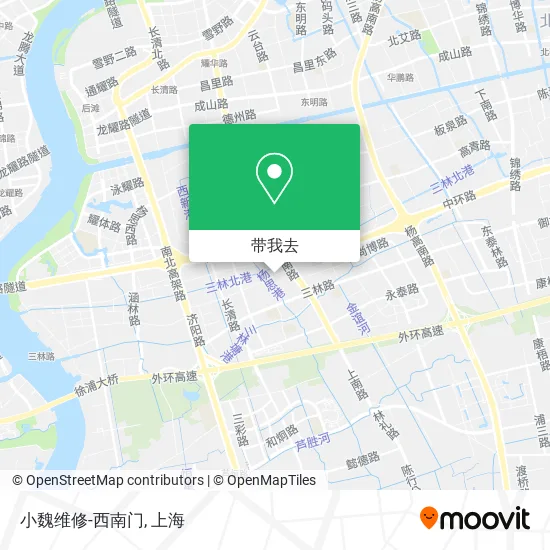 小魏维修-西南门地图