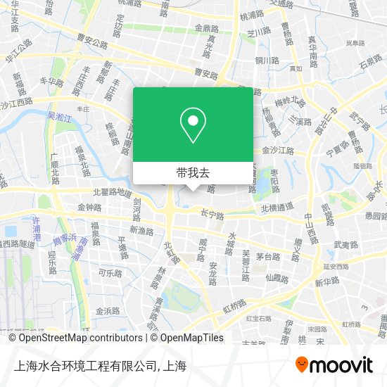 上海水合环境工程有限公司地图