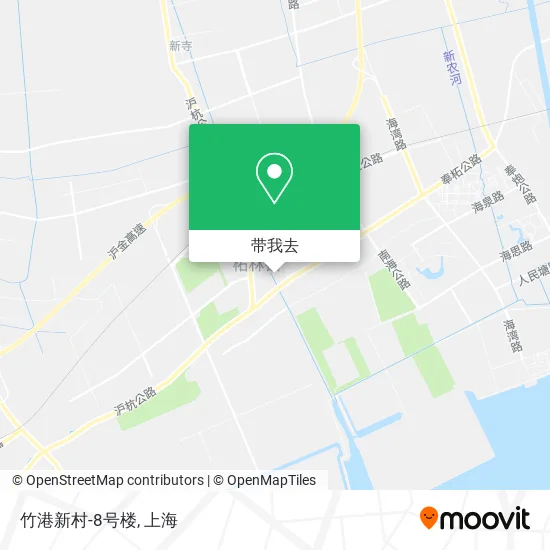 竹港新村-8号楼地图