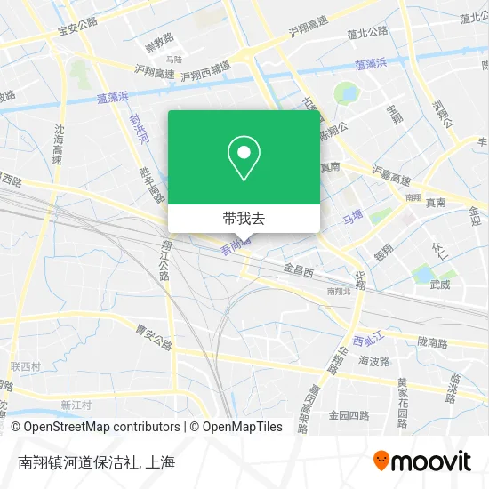 南翔镇河道保洁社地图