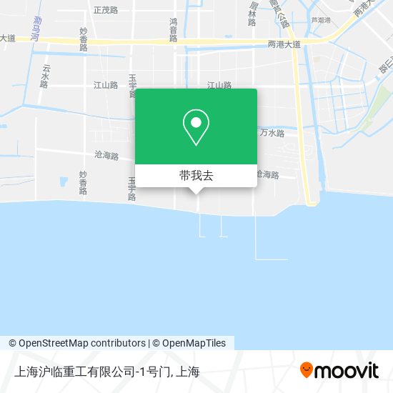 上海沪临重工有限公司-1号门地图