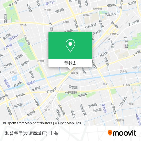 和普餐厅(友谊商城店)地图