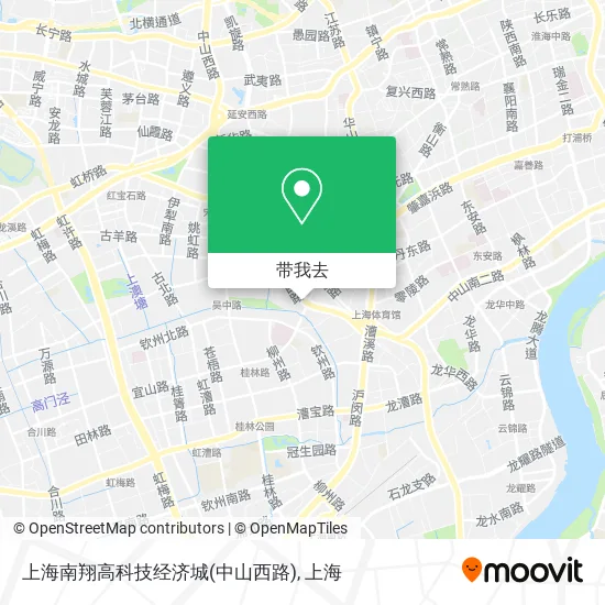 上海南翔高科技经济城(中山西路)地图