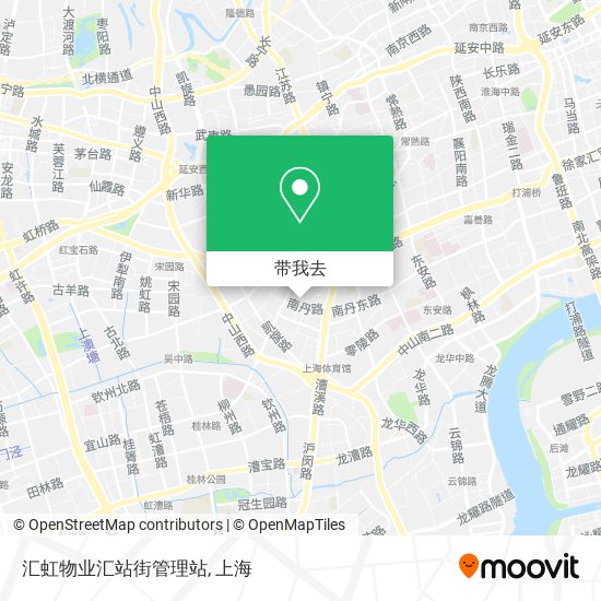 汇虹物业汇站街管理站地图