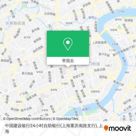 中国建设银行24小时自助银行(上海重庆南路支行)地图