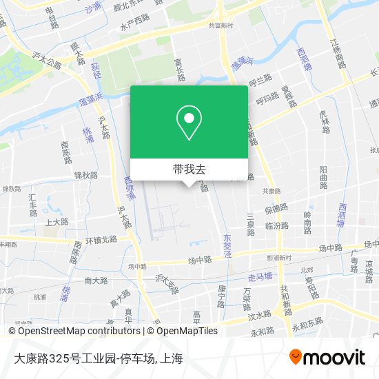 大康路325号工业园-停车场地图