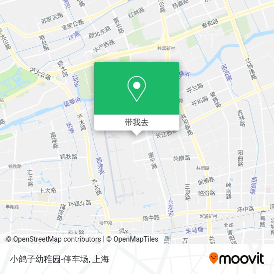 小鸽子幼稚园-停车场地图