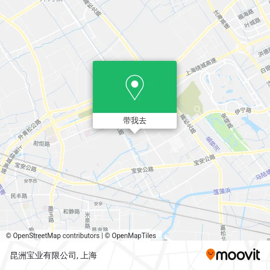 昆洲宝业有限公司地图