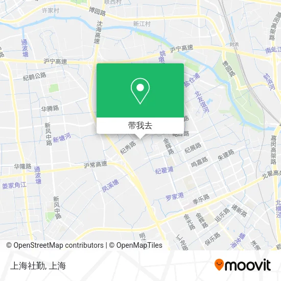 上海社勤地图