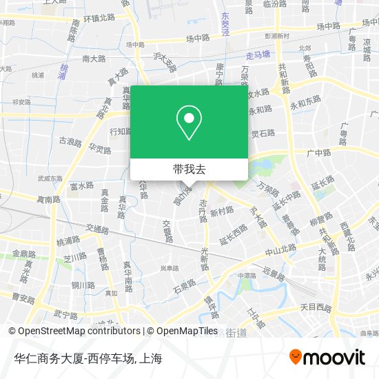 华仁商务大厦-西停车场地图