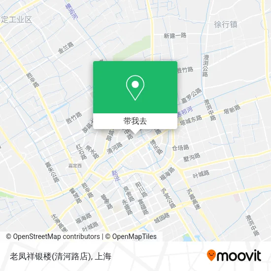 老凤祥银楼(清河路店)地图