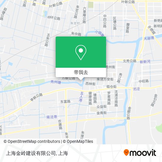 上海金岭建设有限公司地图