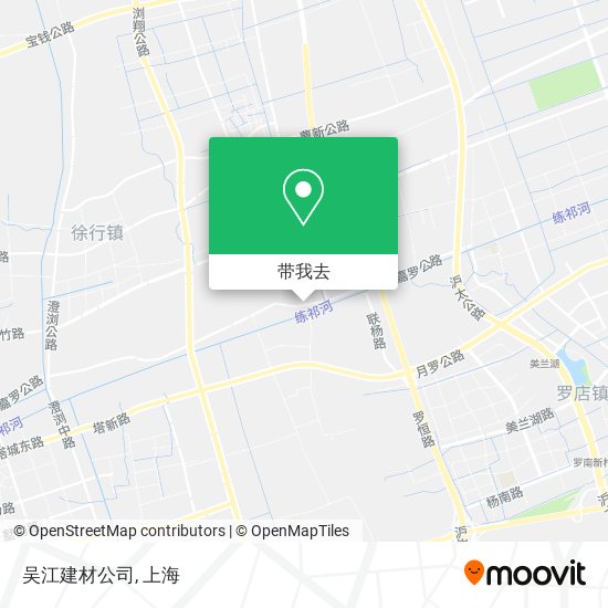 吴江建材公司地图